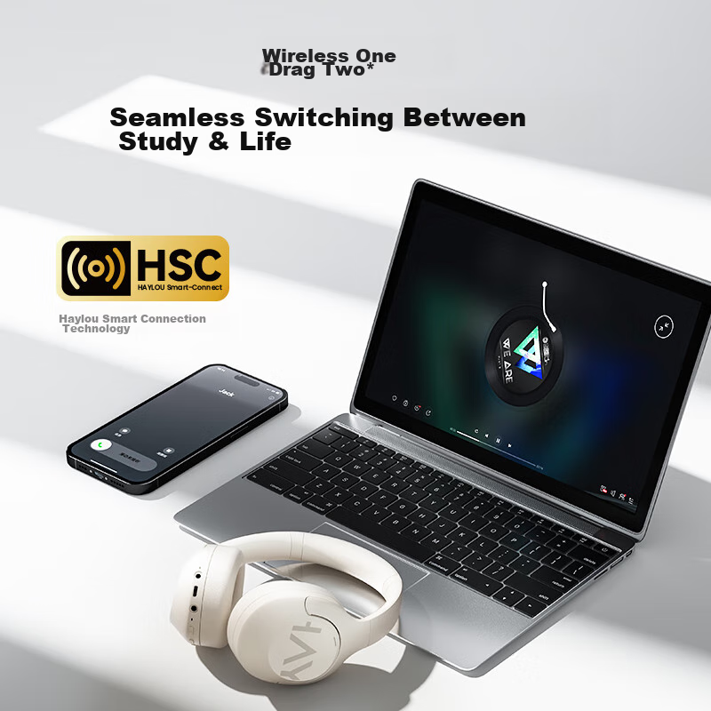 Haylou [Limited Time Subsidy] S30 Active Noise Cancelling Headphones, Small Gold...