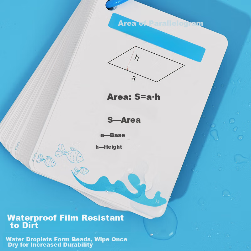 Hanhan Leyuan Elementary School Math Formula Cards, Nationwide Universal Math Ba...