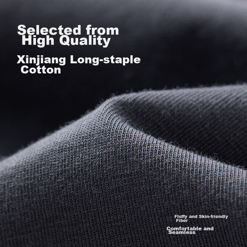 HLA Men's Pure Cotton Underwear, Summer 95% Cotton Antibacterial Large Size Men'...