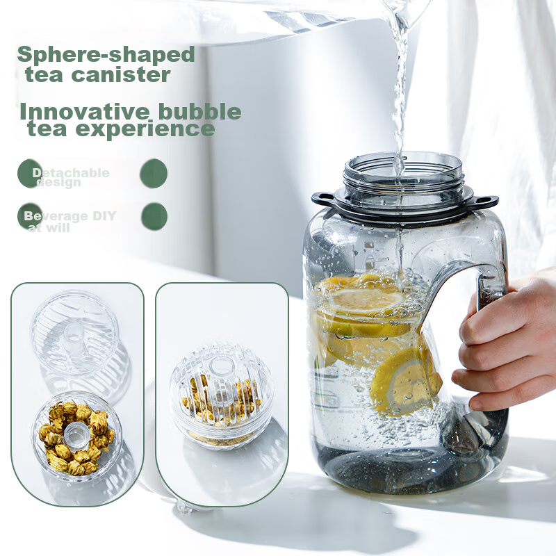 Fuguang Sports Fitness Water Bottle, Large Capacity Plastic Cup, Tritan Ton Cup,...