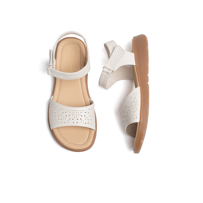 RED DRAGONFLY Women's Summer Comfortable Soft Sole Velcro Middle-Aged and Elderl...