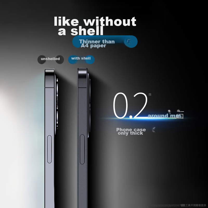 DIVI [As Thin As Paper] Phone Case for Apple IPhone 13 Pro Max, IPhone 13 Pro Ma...