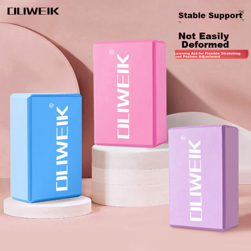 Duweike Yoga Block, High-Density EVA Eco-Friendly, for Yoga Beginners, Dance Pra...