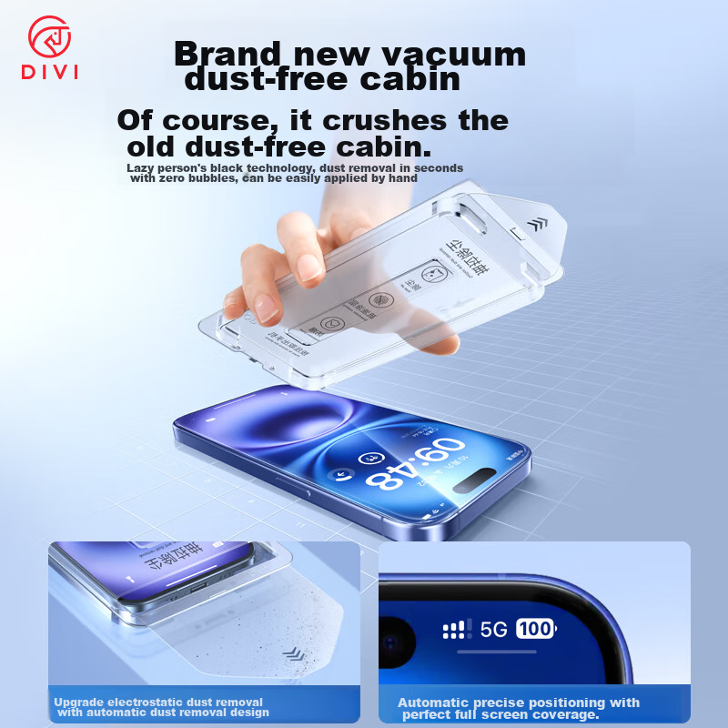 First Guard [2-Pack Value Pack] Tempered Glass Screen Protector for IPhone 16, A...