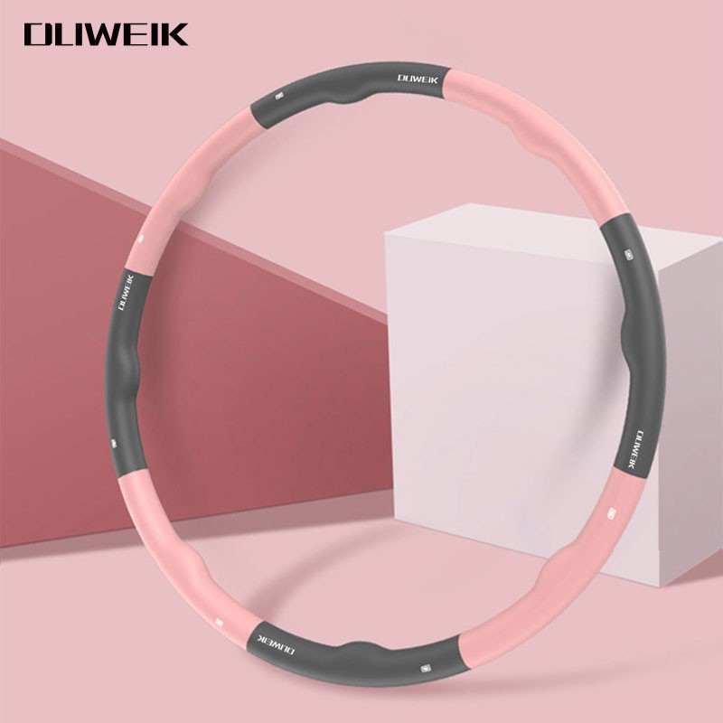 Duweike Detachable Hula Hoop, Adjustable for Women, Sports, Children, Adults, Ho...