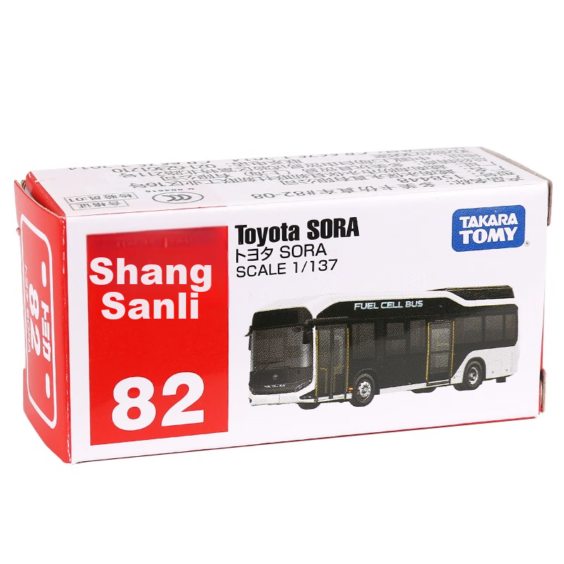 Duomeika TOMY Alloy Car Model, Children's Toy, Boys' Toy, No. 82 SORA Bus, New Y...