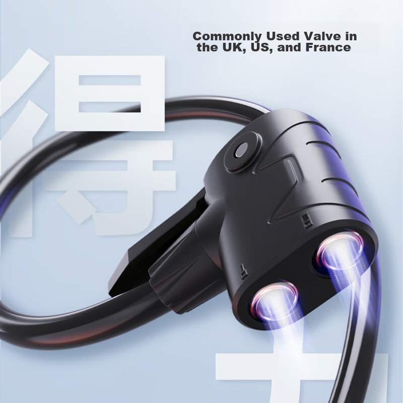 Deli Bicycle Pump, High-Pressure Pump for Bicycles, Motorcycles, Electric Bikes,...