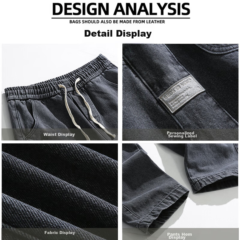 Dingfengbaoluo American-Style Stone-Washed Straight-Leg Jeans, Autumn And Winter...