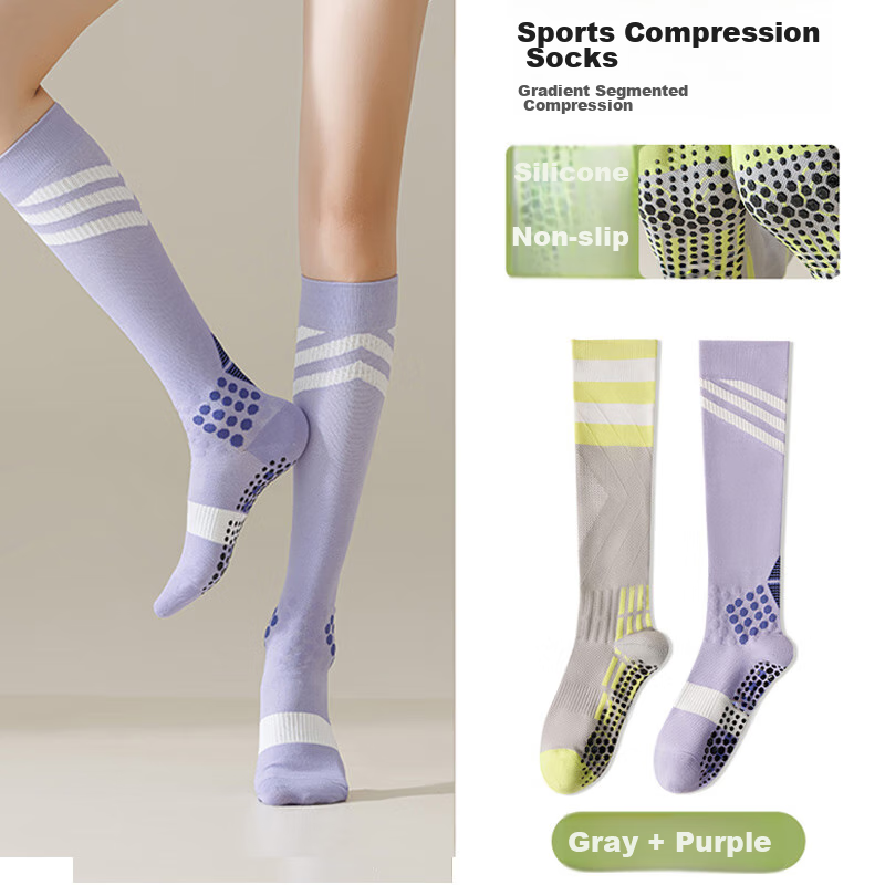 Duweike Pressure Socks, Professional Non-Slip Yoga, Women's Sports Running Jump...