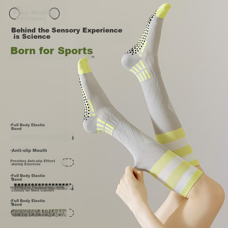 Duweike Pressure Socks, Professional Non-Slip Yoga, Women's Sports Running Jump...