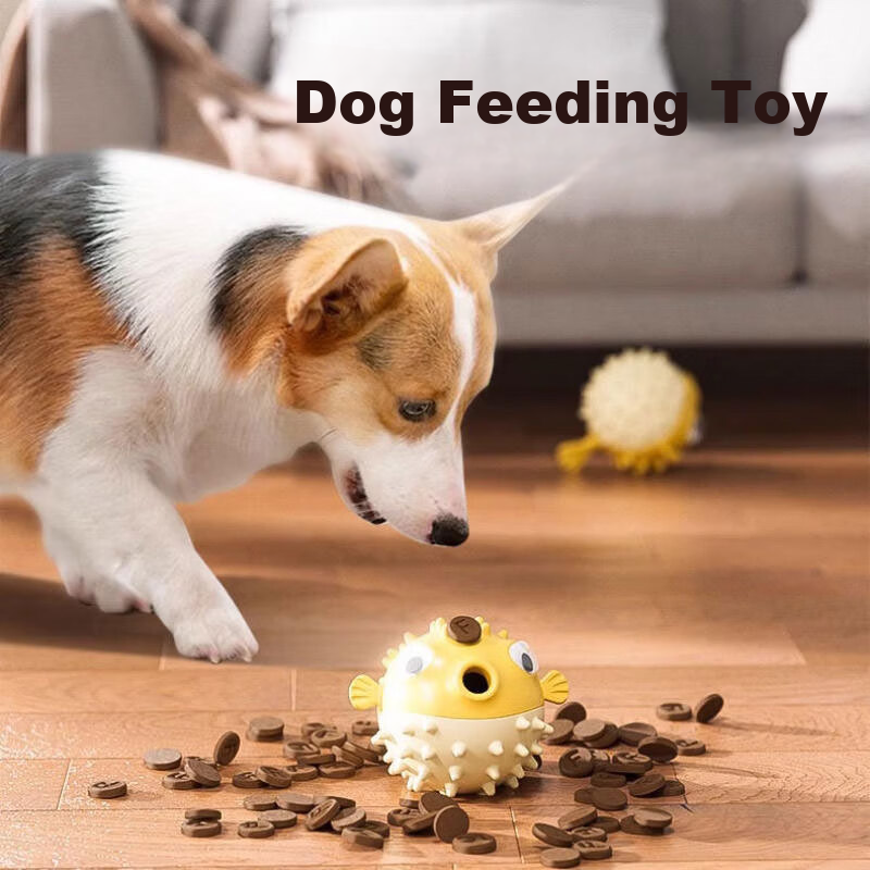 Hanhan Playground Dog Toy Food Puzzle Ball for Border Collie, Small Medium Large...