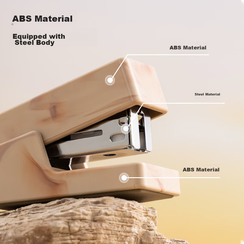 Deli Nusas Mini Stapler, Marble Gradient Series, Lightweight And Portable Staple...