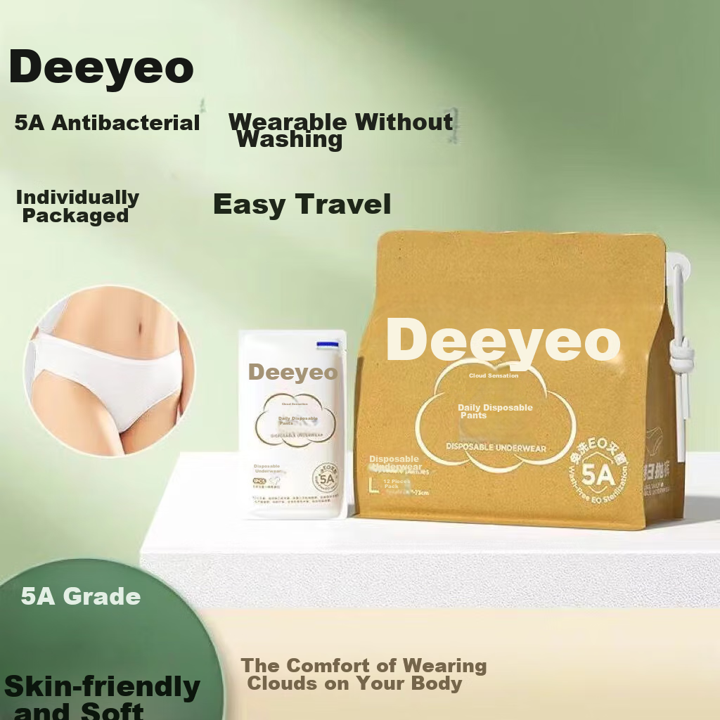 Deyou Disposable Underwear for Women, Maternity Postpartum Travel Portable Menst...