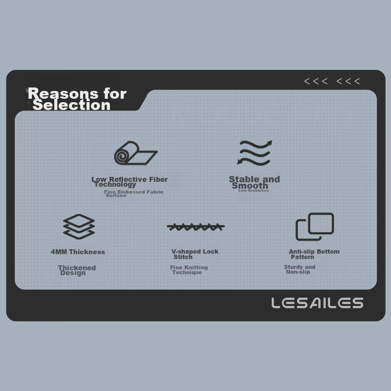 Feidun Wuying Gaming Mouse Pad, FPS Smooth Gaming Special Fine Fiber Computer De...