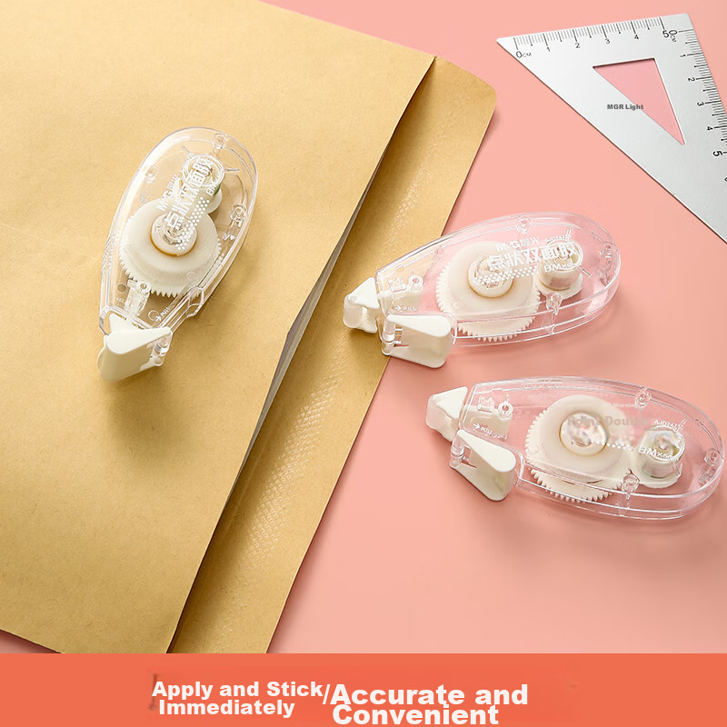 Chenguang (M&G) Stationery Dot Double-Sided Tape, 8m*6mm Double-Sided Dotted Tap...