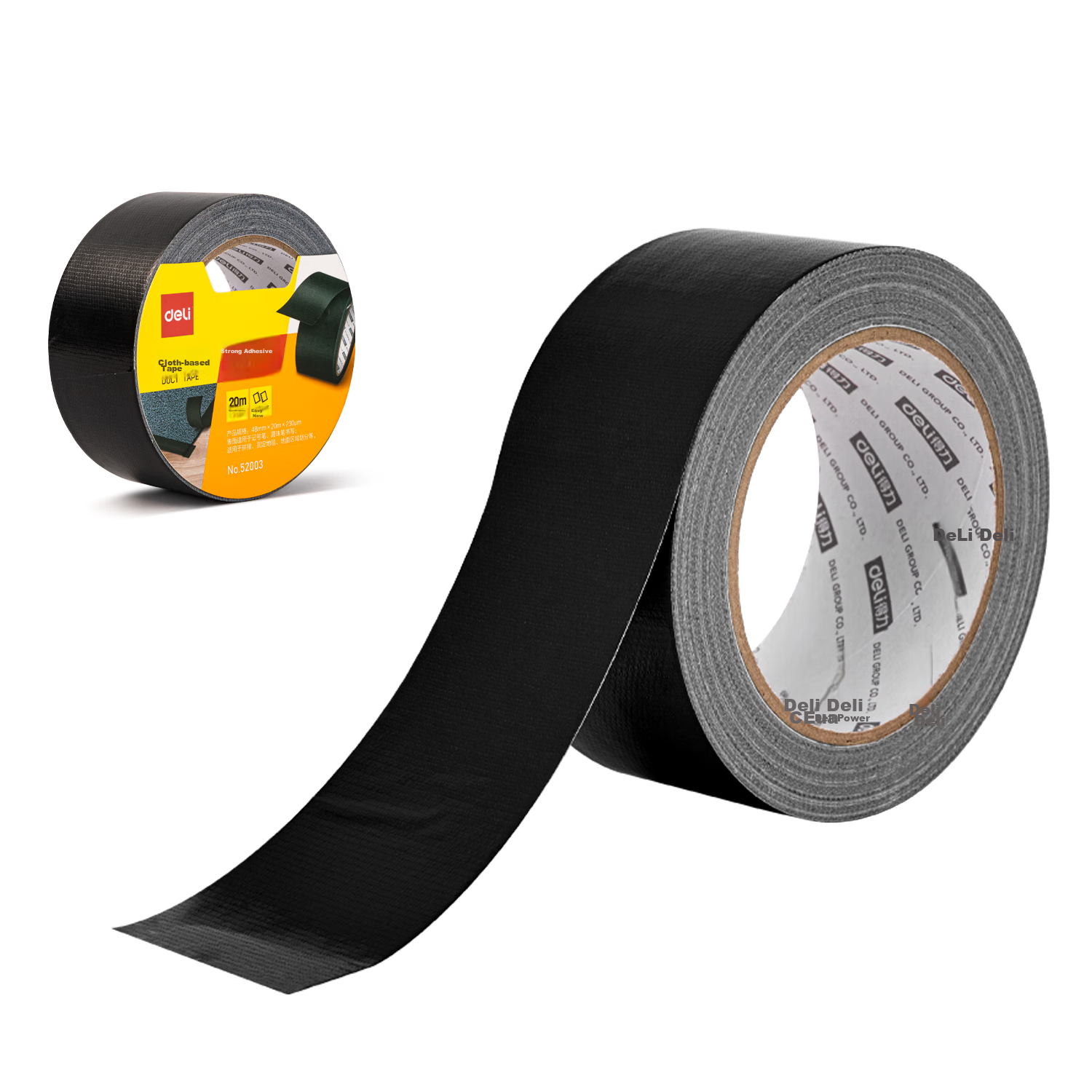 Deli Strong Adhesive Tape, Windproof, High-Adhesive, Wear-Resistant, Waterproof...