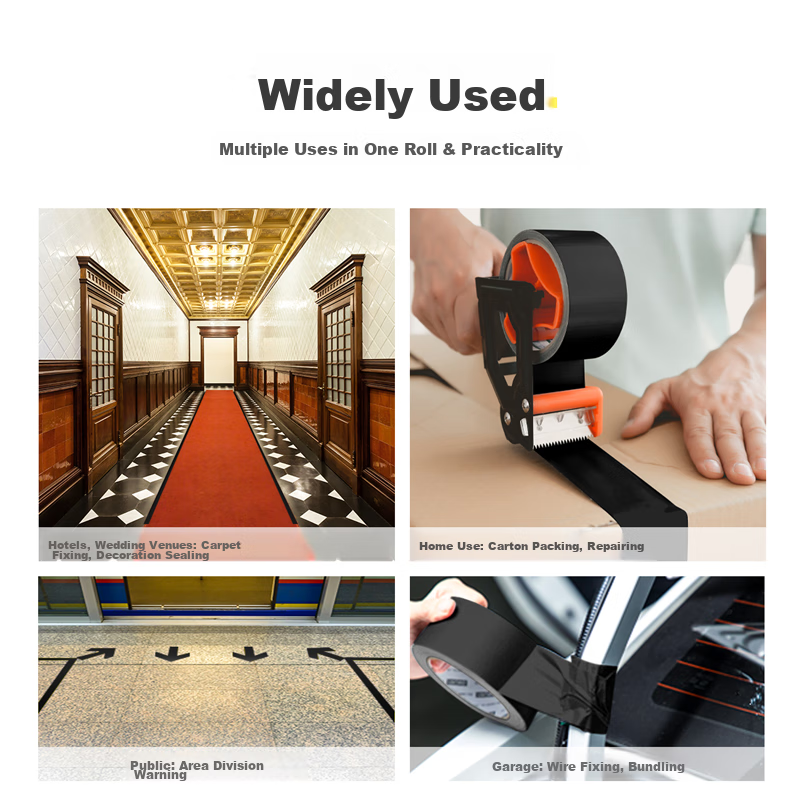 Deli Strong Adhesive Tape, Windproof, High-Adhesive, Wear-Resistant, Waterproof...