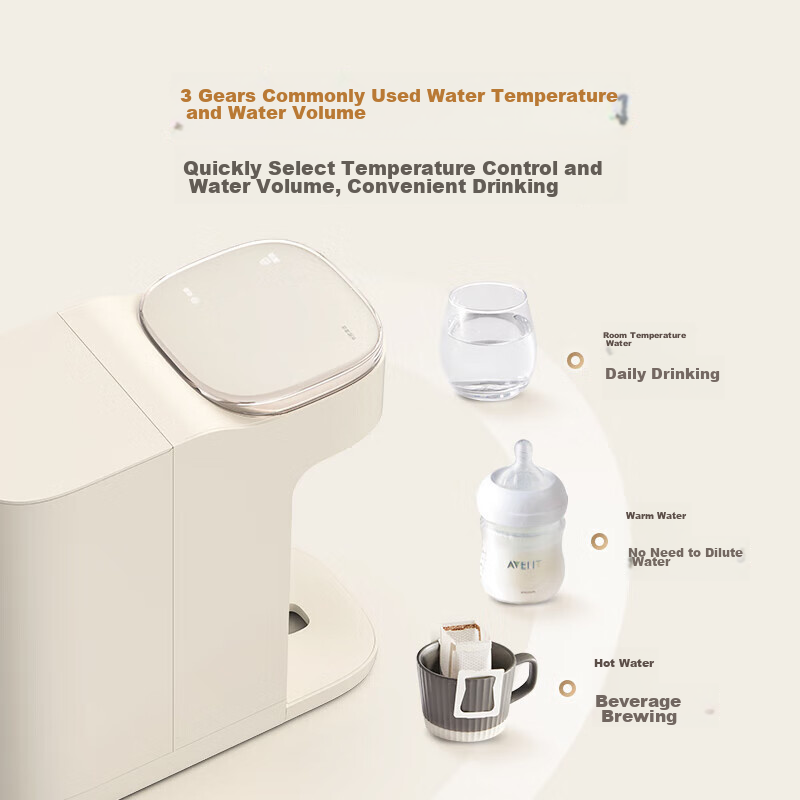 Philips Instant Hot Water Dispenser, Home UV Sterilization, Compact Countertop W...