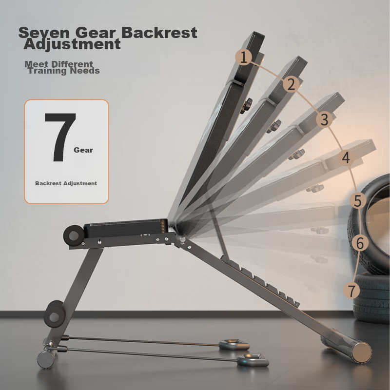 Duodeshi Dumbbell Bench, Multifunctional Bench Press, Home Fitness Equipment, Si...