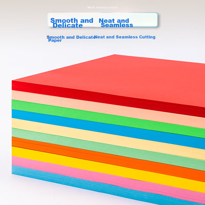 Deli A4 70g Light Blue Colored Paper, Copy Paper, Colored Non-Thick Cardstock, C...