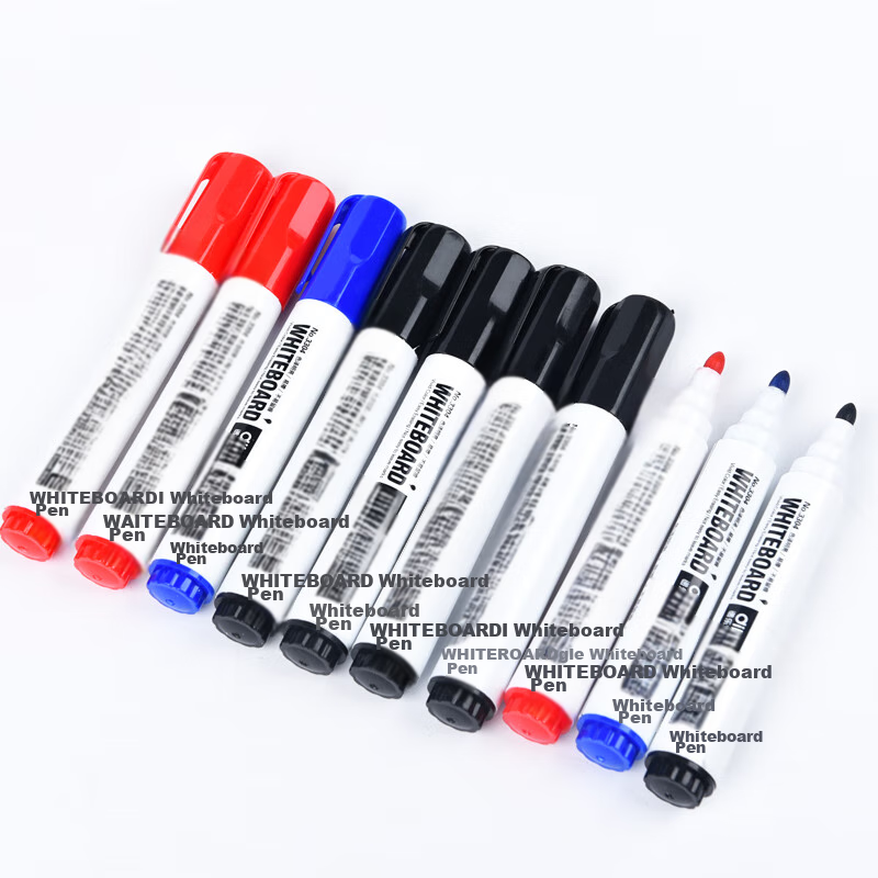 Dile Erasable Whiteboard Markers, Water-Based Pens, Office Stationery, 10 Pcs/bo...