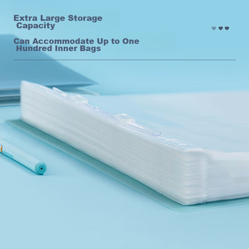 Deli A3/20-page Document Folder Test Paper Clip Test Paper Storage Folder Inspec...