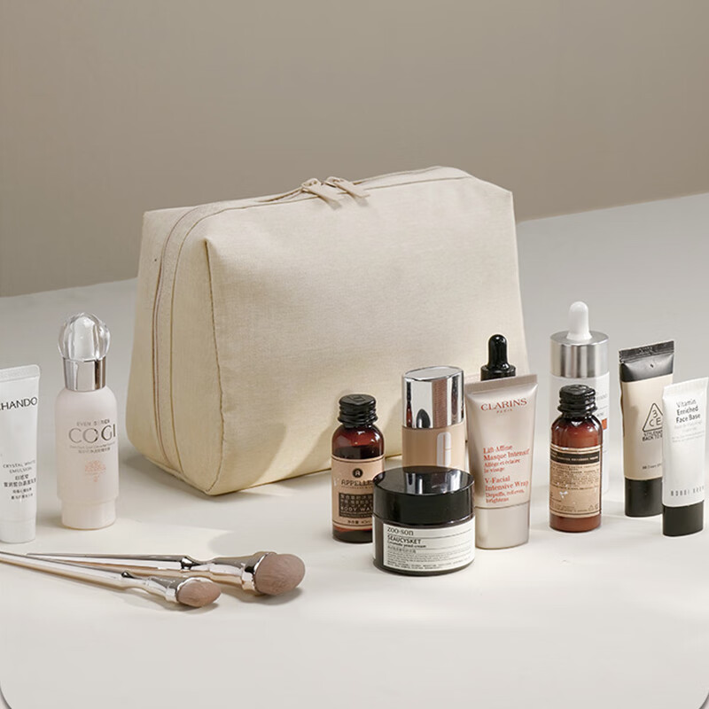 Fanyejia Cosmetic Storage Bag, Large Capacity, Waterproof, Toiletry Bag, Portabl...