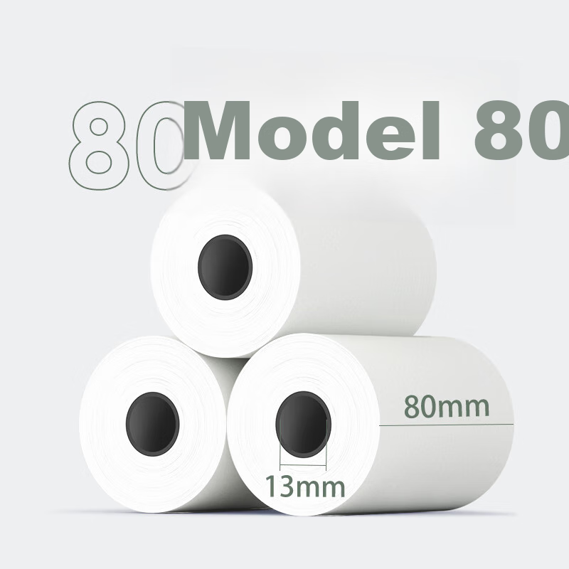 Deli Thermal Cash Register Paper 80*80 Type 30 Rolls 48m/Roll Meituan Ele.me Foo...