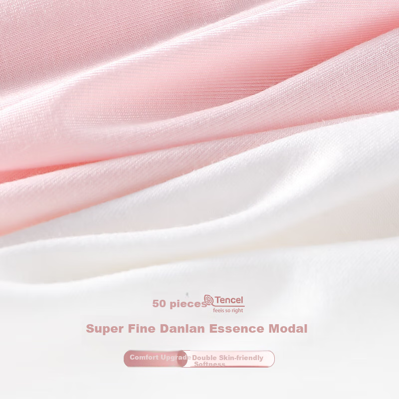 Duo Miaowu Girls' Summer Thin Safety Modal Shorts K00133 White 140