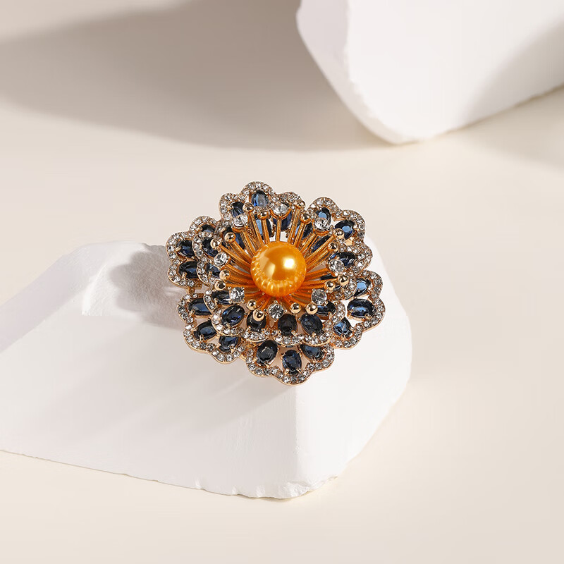 Hangsilu Mulberry Silk Scarf, Women's Brooch Set, Outer Wear, Gift for Elders, W...