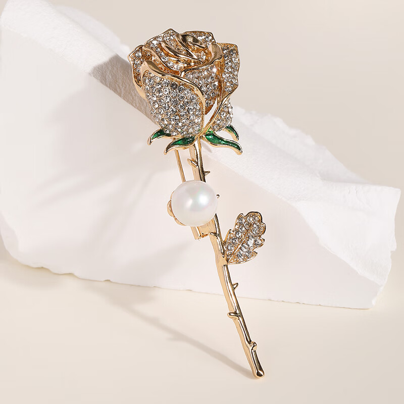 Hangsilu Mulberry Silk Scarf, Women's Brooch Set, Outer Wear, Gift for Elders, W...