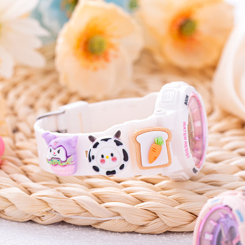 Disney X Song Song Co-Branded Sports Digital Watch, Multifunctional, Luminous, W...