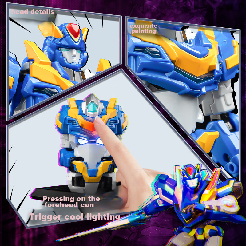 DISON Transforming Alliance 2： Super Transforming War God Dazzler Action Figure...