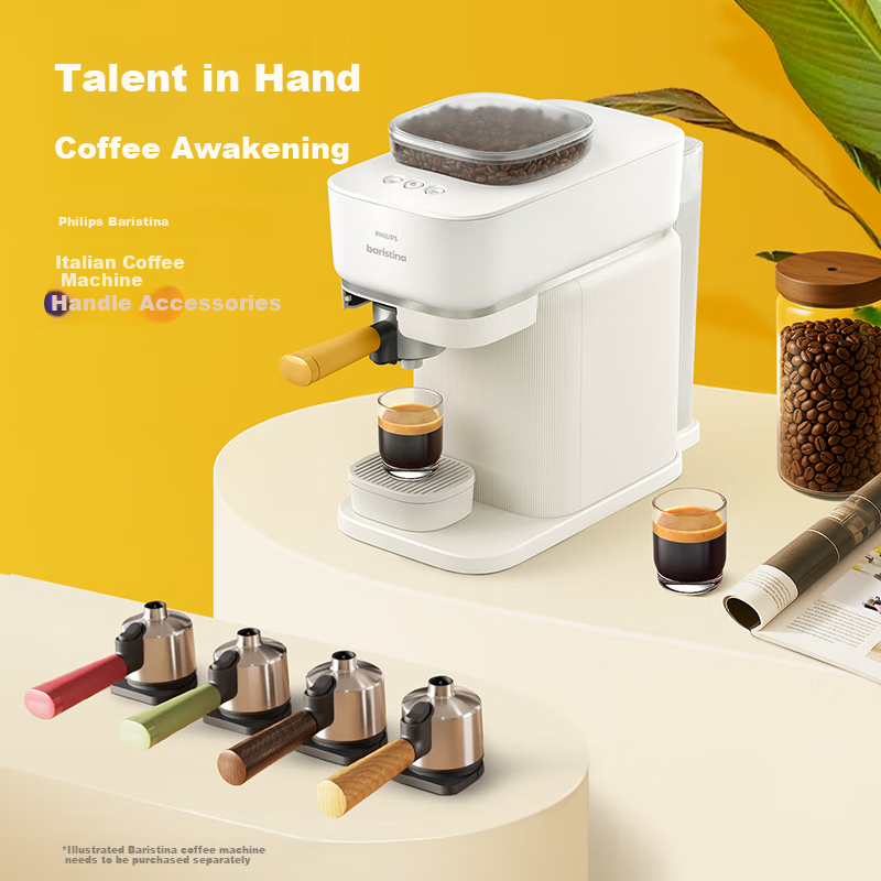 PHILIPS Baristina Fully Automatic Coffee Machine in Powder Pink BAR310/90