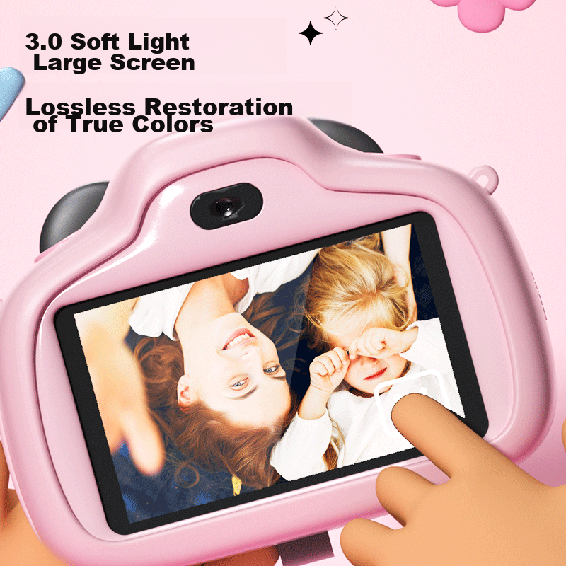 Disney Children's Digital Camera with Touchscreen, Dual Rear Cameras, Fill Light...