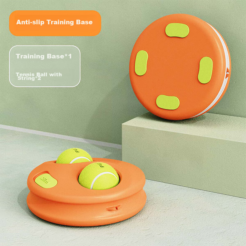 Feierdun Tennis Racket Base, Tennis Training Device, String Rebound Ball, Suitab...