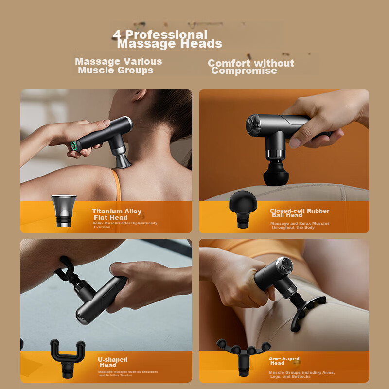 Philips 3108G Mini Massage Gun, Professional Fascia Gun for Women, Neck And Musc...