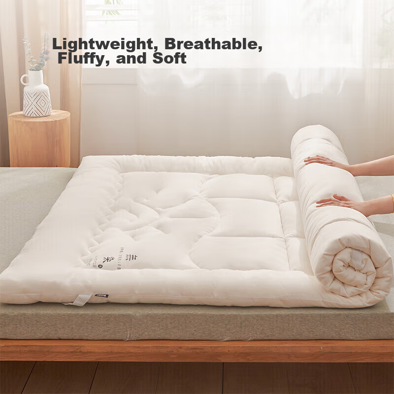 Duoxiai Mattress Pad, Class A Soybean Fiber, Dormitory Single Tatami Soft Mattre...
