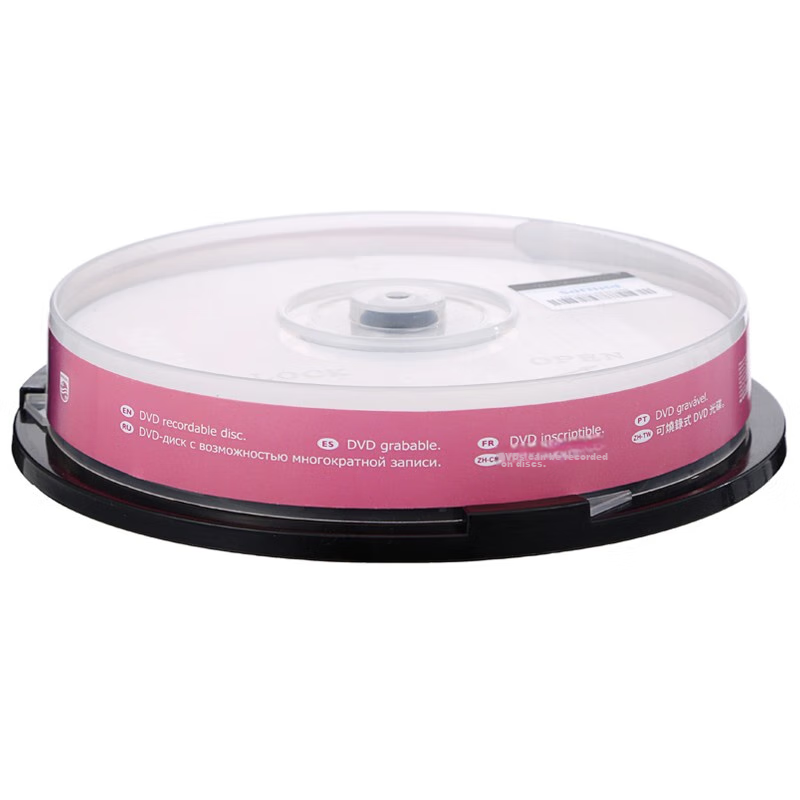 Philips DVD-R Blank Discs/Recordable Discs, 16x Speed, 4.7GB, 10 Pieces in A Bar...