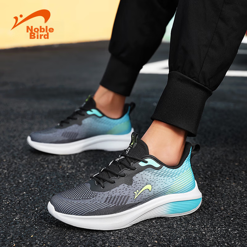 Guirenniao Men's Casual Shoes, 2024 Summer Flyknit Mesh Breathable Running Shoes...