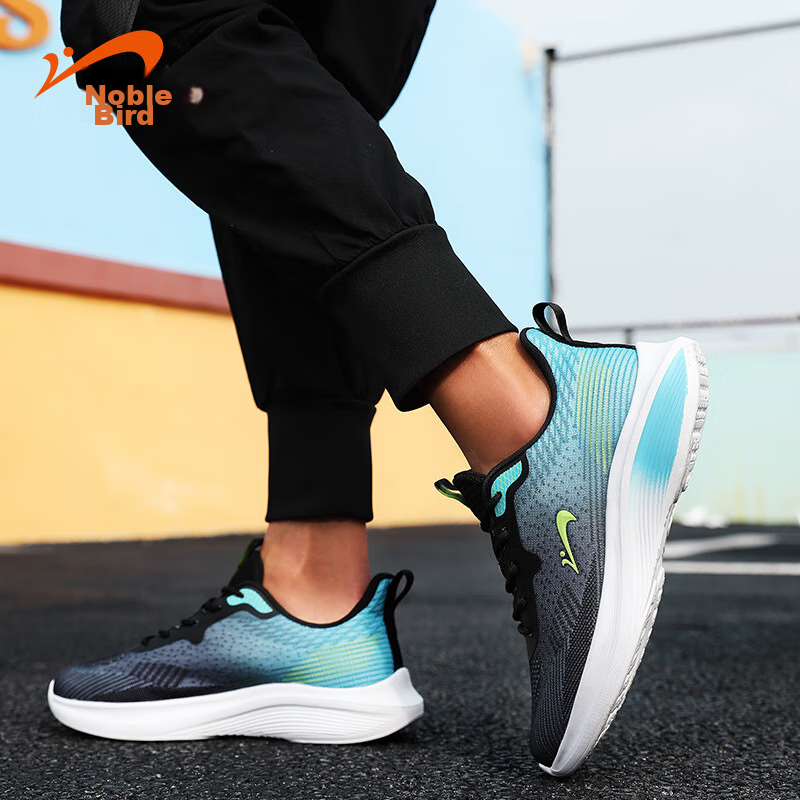 Guirenniao Men's Casual Shoes, 2024 Summer Flyknit Mesh Breathable Running Shoes...