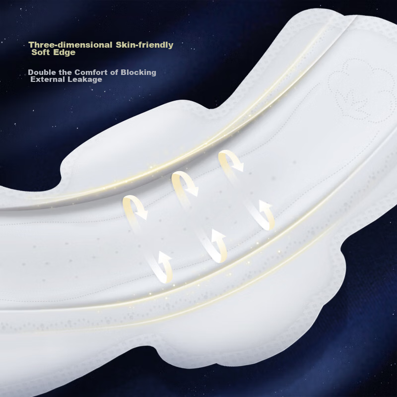 Kotex Luxurious Island Cotton Pure Cotton Sanitary Napkins, 420mm, 4P, Cotton Mi...