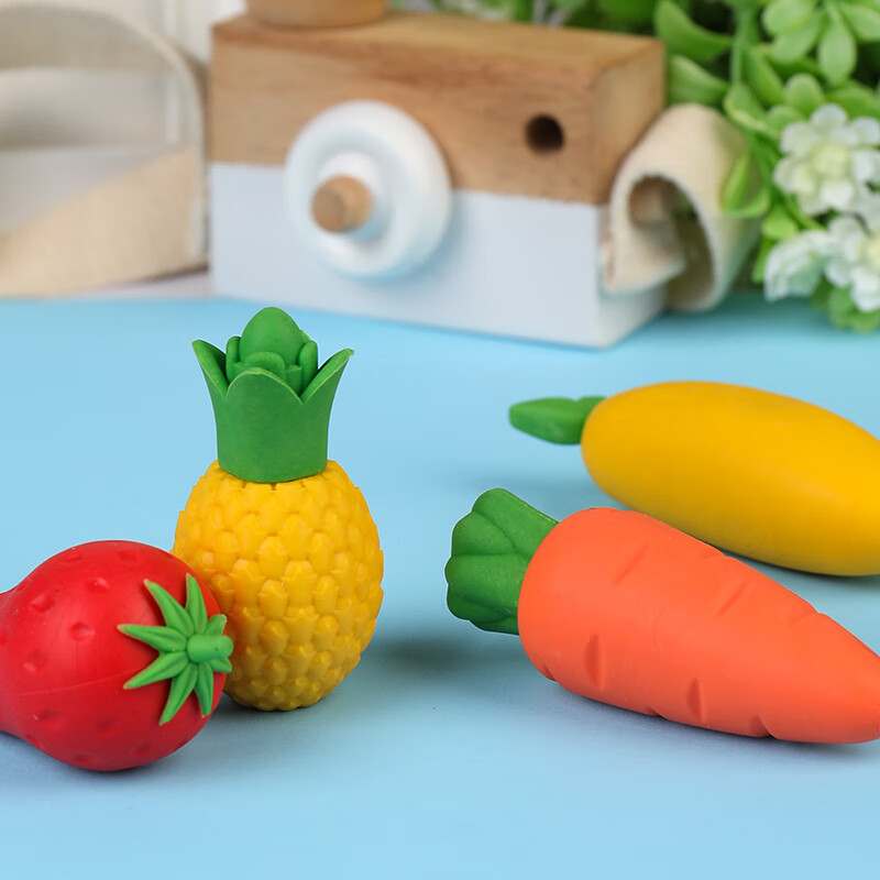 Dile, Giant Creative Eraser, Children's Cartoon Cute Small Eraser Toy, Easy to E...