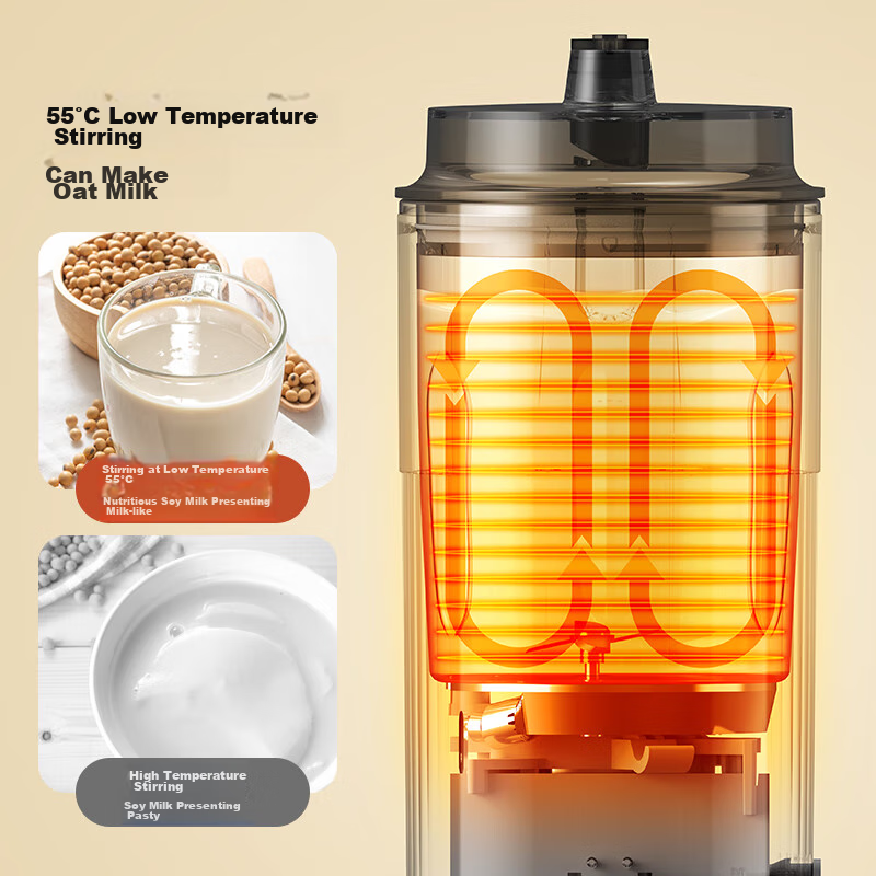 Fulidai New Mini Soy Milk Cup, Smart Fully Automatic, Portable No-Cook Direct Dr...