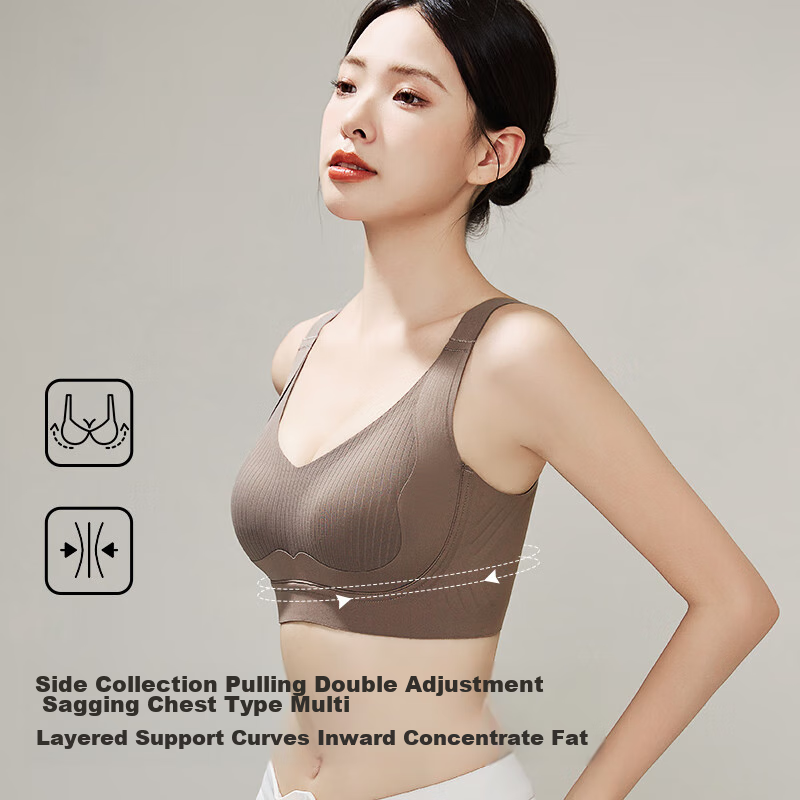 Dushiliren Soft Support Bra for Women, Seamless Lift, Minimizes Large Breasts, W...