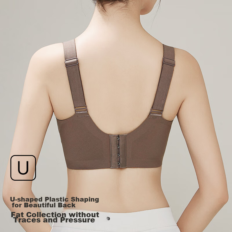 Dushiliren Soft Support Bra for Women, Seamless Lift, Minimizes Large Breasts, W...