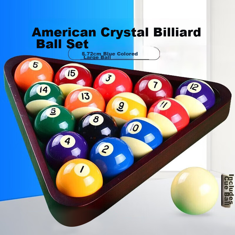 Duweike Pool Balls, Black Eight Crystal Snooker, Chinese Billiards, Cue Ball Tra...