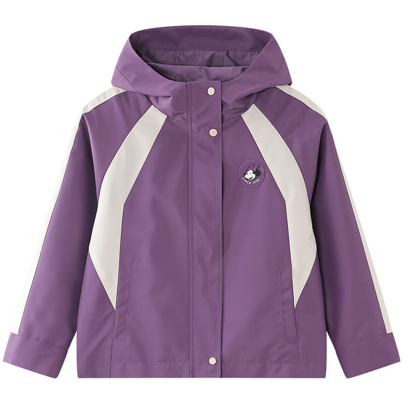 Disney Children's Clothing, Girls' Woven Jacket, Waterproof, Breathable, Wear-Re...