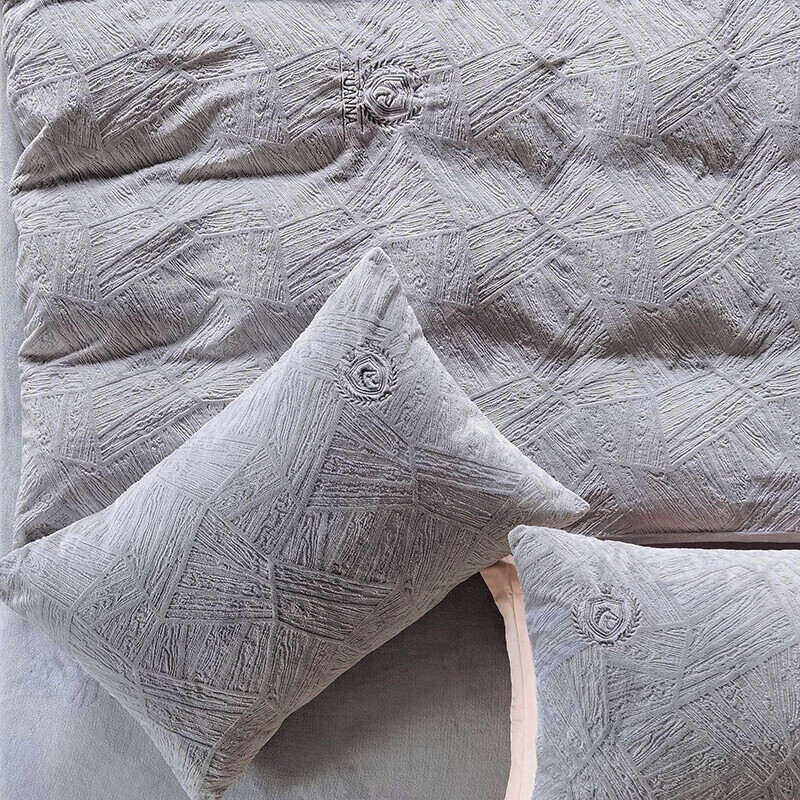 Fuanna Flannel Bedding Set, Winter Anti-Static Bedding, Thickened Warm Bed Sheet...