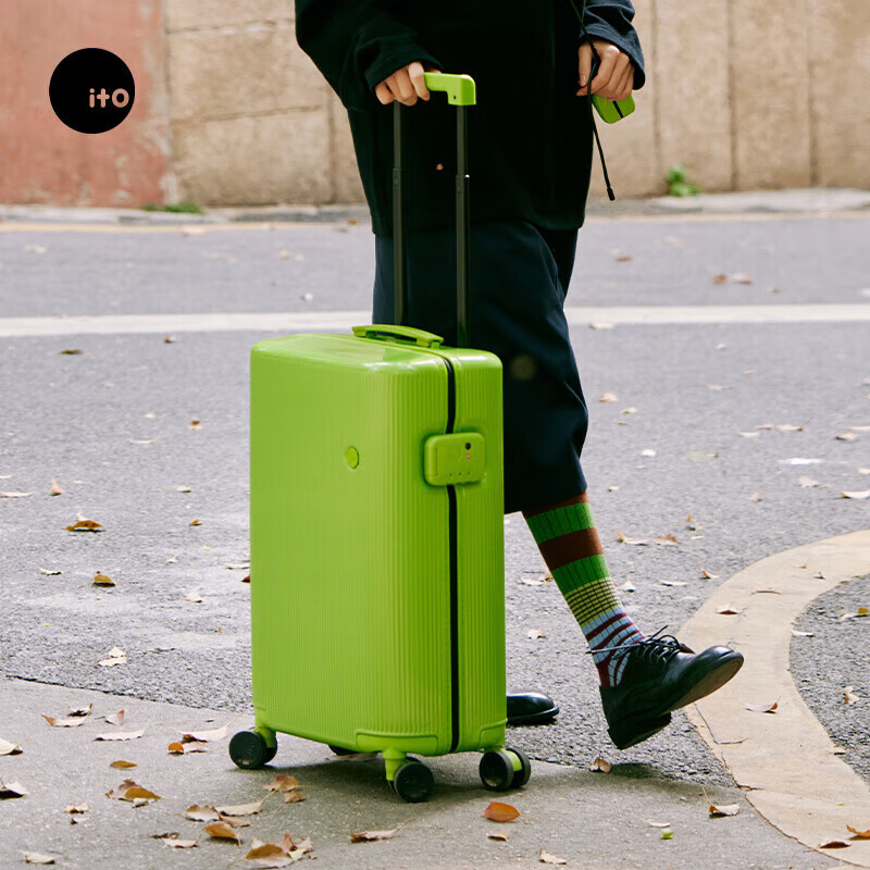 ITO Luggage PISTACHIO2 Suitcase, Large Capacity Trolley Case for Men And Women,...